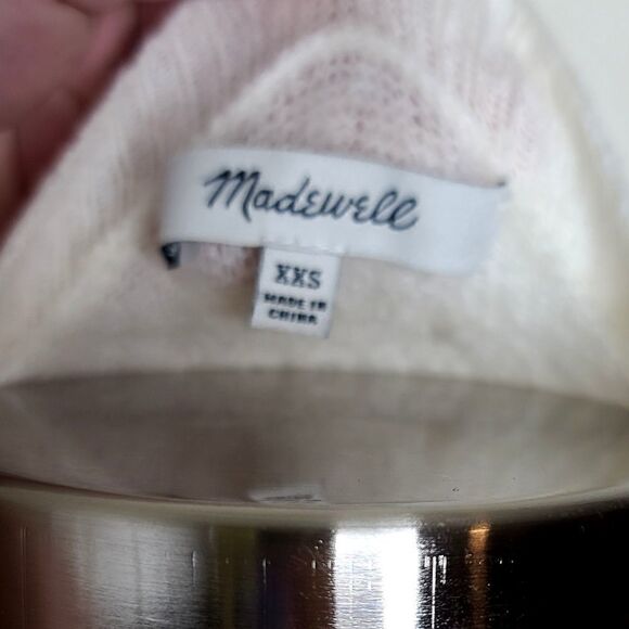 Madewell | Ivory Wrap Front Sweater - Picture 4 of 4